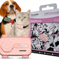GlocalMe PetPhone for Dog and Cat, Support Play Music and Two-Way Call, Pet Community and AI Health Alerts, Real Time Tracking and Virtual Fence, Unlimited Range Pet GPS Tracker (Pink)