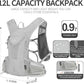 Hydration Pack Backpack, Lightweight Water Backpack with 2L Leakproof Hydration Bladder Daypack for Men Women,Running Hydration Vest for Outdoor Trail