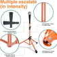 Eastgoing Heavy Duty Baseball and Softball Portable Travel Batting Tee.Adjustable Height|Portable|Collapsible. Baseball Hitting Tee for Any Age Player Practice
