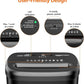 Amazon Basics 8-Sheet Cross Cut Paper Shredder and Credit Card Shredder - Black