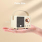 Retro Bluetooth Speaker,Wireless Vintage Small Speaker with Stereo Sound,Hands-free Call,400mA Battery,TF Card, Aux Line,Water-Proof For iOS Android Smartphone Home Office Gift Ideas White