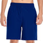Men's Gym Shorts Sports Quick Dry Workout Running or Casual Training Short with Zipper Pockets