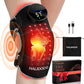 HALIDODO Red Light Therapy & Vibration Massage Knee Brace - Wireless Rechargeable Controller, 660nm&850nm Red Light Therapy Heated Device for Knee/Joint/Elbow/Shoulder Pain Relief, Faster Recovery