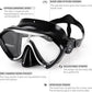 Scuba Diving Mask for Adults - Premium Anti-Fog Snorkeling Mask Comfortable & Leak-Proof Swim Goggles with Nose Cover for Scuba Diving, Snorkeling & Underwater Adventures