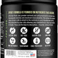 Organic Greens Superfood Powder, Cold Pressed Vegan and Keto Powder, Non-GMO, Low Calorie Daily Green Juice Powder