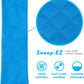 Paw Inspired® Fleece Liners for Ferret Nation, Critter Nation * Cage Ramp for Ferrets, Rats, Chinchillas, Hedgehogs & Other Small Animals (Blue, Ramp Cover - 3 Pack)