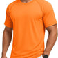 MAGCOMSEN Men's Short Sleeve UPF 50+ Sun Protection Shirts Quick Dry Athletic T-Shirt Hiking Running Swimming Rash Guard
