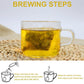 TEARELAE - Chrysanthemum Cassia Seed Tea - 4g x 40 Count - Burdock Root, Goji Berry, Honeysuckle, Osmanthus - Combination Herbal Tea Bag