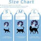 Soft Adjustable Cat Cone Collar - Comfortable Recovery Collar for Cats After Surgery (Blue, Medium)