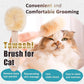 Cat Grooming Massage Tawashi Brush with Wood Handle Less Static Natural Sisal fiber Made in Japan (Type-A)