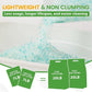 NEWORD Crystals Cat Litter Superior Odor Control 14 lbs Total (2 Pack of 7lb Bags) Soft-On-Paws Low Tracking Dust-Free Green Silica Gel, Aloe Vera Fragrance