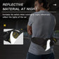 PYFK Running Belt Hydration Waist Pack with Water Bottle Holder for Men Women Waist Pouch Fanny Bag Reflective