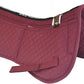 ECP Equine Comfort Products Adjustable Shock Absorbing Memory Foam Half Saddle Pad, Injury Prevention & Pressure Relief, Customizable Fit, Breathable for All Riding Styles
