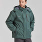 ELLSWOS Men's Waterproof Ski Jacket Winter Snow Coat Warm Hooded Raincoat Windproof Windbreakers