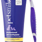 Petsmile Professional Pet Teeth Brushing Kit for Cats & Dogs - Only VOHC Accepted Toothpaste & Patented Toothbrush - Proven to Control Plaque & Tartar Calprox Formula (London Broil, 2.5 Oz)