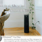 Whirlpool, WPT80B Whispure True HEPA Air Purifier, Activated Carbon Advanced Anti-Bacteria, Ideal for Allergies, Odors, Pet Dander, Mold, Smoke, Wildfire, and Germs, Large, Black