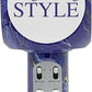 Sing-Along Bling Bluetooth Karaoke Microphone and Bluetooth Stereo Speaker All-in-One (Swirl Purple)