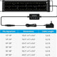 NICREW ClassicLED Plus LED Aquarium Light with Timer, Planted Fish Tank Light 18 Watts for 24-30 Inch, Daylight and Moonlight Cycle