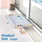 Easy Seat Cat Perch for Window Sill - Hammock Design w/Pine Wood & Robust Metal Frame - Cat Window Seat for Large Cats and Kittens (Natural Color Wood w/Gray Bed, Large (26''W x 14''D))