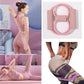 Pilates Set – Home Pilates Equipment for Women Kit with Magic Circle Pilates Ring and Ball Set, Resistance Bands & Massage Balls & Exercise Bands for Toning，Flexibility & Core Strength