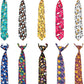 PET SHOW 10pcs Pack Halloween Big Dog Ties Neckties for Large Breed Dogs XL Adjustable Holiday Grooming Accessories Neck Ties Bowties Girl Boy Festival Costumes Photography Party Gift Favor