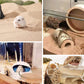 Hamster Bath Sand, 7.7lb Dust Free Desert Sand or Potty Litter Sand for Hamster Chinchillas Gerbil Syrian Mice Small Animals(Beige)