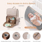 LOVEVOOK Diaper Bag Backpack, Baby Travel Bags for Boys & Girl, Toddler Waterproof Diaper Bag w/Changing Pad, Stroller Straps, Pacifier Case, Newborn Essentials Must Haves Mom