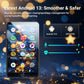 96GB MP3 Player with Bluetooth and WiFi, MECHEN Android 13 OS MP3 & MP4 Players with 4" Touchscreen and Speaker,Music Players with Spotify,Pandora, Audible, Amazon Music, Play Store
