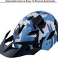 Kids Bike Helmet,Bavilk Kids Boys Girls Bike Helmets with LED Light Detachable Visor Children Youth Teen Multi-Sport for Skating Cycling Scooter Skateboard Adjustable & Lightweight 19.7"-22.4"