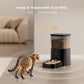 Espelho Automatic Cat Feeders WiFi: 2.4Ghz Smart APP Control- Timed Cat Food Dispenser with Desiccant Bag Keep Fresh for Indoor- Easy Set Up and Clean with Voice Recorder- Up to 10 Meals per Day