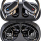 Wireless Earbuds, Bluetooth 5.4 Headphones, True Wireless Stereo Earphones with IPX7 Waterproof, Noise Cancelling Mic, Fast Charging and Comfort Fit Ear Buds for Sports/Workouts - Black