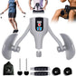 Thigh Trainer 0-132 lbs Adjustable Resistance Pelvic Floor Muscle Kegel Exerciser, Thigh Exerciser & Booty Trainer for Women & Men, Pelvic Floor Exercise Workout Machine