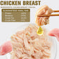 Cat Food Topper for Picky Eaters & Healthy Soft Cat Treat (Chicken), Wet Food with Gravy, High Protein & Limited Ingredient 6 Pack