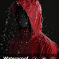 33,000ft Packable Rain Jacket Men's Lightweight Waterproof Rain Shell Jacket Raincoat with Hood for Golf Cycling Windbreaker