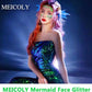 MEICOLY Green Face Body Glitter,St Patricks Day Accessories,Green Face Paint Glitter Gel Chunky Makeup,Sparkling Festival Rave Outfits for Women,Saint Patrick's Day Hair Alien Glitter