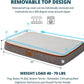 Memory Foam Large Dog Bed - 4” Thick Orthopedic Beds for Large Dogs - Waterproof Dog Bed with Removable Washable Cover & Wrap-Around Zipper - Ultimate Comfort and Easy Maintenance