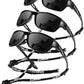 KALIYADI Polarized Sunglasses for Men, Sports Sun Glasses for Driving Cycling Fishing with UV protection