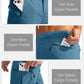 Pudolla Men's Hiking Cargo Shorts 9" Lightweight Outdoor Work Shorts for Men Travel Golf Camping Casual with 5 Zipper Pockets