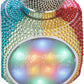 Sing-Along Bling Bluetooth Karaoke Microphone and Bluetooth Stereo Speaker All-in-One (Rainbow Bling)