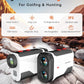 Golf Rangefinder with Slope - 1300/1500 Yards Laser Range Finder for Golf & Hunting, 7X Magnification, High-Precision Flag Locking Vibration, Rechargeable, IP54 Waterproof, Built-in Magnetic Strip