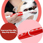 Pet Toothbrush for Dogs, Cats with Soft Bristles - Easy Teeth Cleaning & Dental Care, Non Slip Dual Head Dog Toothbrush for Medium & Large Pets, Toothpaste Not Included, Pack of 4(Multi)