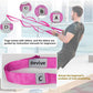 Stretching Strap Yoga Strap with 10 Loops, Non-Elastic Stretch Band for Physical Therapy, Flexibility, Exercise, Pilates, Dance & Gymnastics Workout