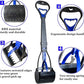 Non-Breakable Pooper Scooper for Large Medium & Small Dogs Heavy Duty, 28“Long Handled Dog Poop Scooper for Grass,Durable Dog Poop Pick Up Tool, Poop Grabber