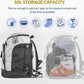 Unigear Ski Boot Bag Backpack for Helmet 50L/70L, Goggles, Gloves, Skis, Snowboard & Accessories