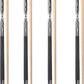GSE Games & Sports Expert 58" 2-Piece Canadian Maple Hardwood Billiard Pool Cue Sticks for Men/Women, House or Commercial/Bar Use (Several Colors, Weight 18oz, 19oz, 20oz, 21oz Available)