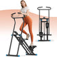 Stair Stepper for Home Gym, 350lbs Vertical Climber Machine with LCD Display, Non-Slip Pedals & 350lb Capacity Compact Folding Cardio Exercise Climber