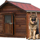 Extra Large Dog House Outdoor for Large Breed Dogs,Weatherproof Dog Houses for Dogs Outside with Door,Goat House for Outside, Wooden Dog House Outdoor