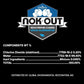 NOK OUT Odor Remover, Pet Deodorizer and Cleaning Spray, Made in the USA, 16 Fluid Ounce Spray, 4-Pack