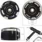 FREEDARE Roller Skate Wheels 54mm/58mm and Bearings Indoor Outdoor Luminous Light Up 83A with T Tools for Double Row Skating and Skateboard (8 Pack)