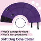 Dog Cone Collar XL, Soft Cones for Large Medium Small Dogs,Adjustable Dog Cone Alternative to Stop Licking, Comfy Elizabethan Collar for After Surgery Wound Healing & Hot Spots Purple